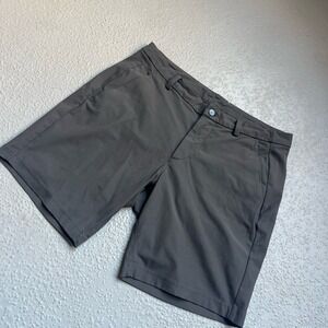 Lululemon ABC Shorts Gray Casual Commuter Golf Walking‎ 34